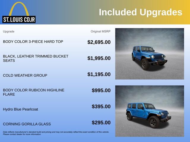 Used 2022 Jeep Wrangler Unlimited Rubicon 4xe w/ Cold Weather Group AWD/4WD image 5