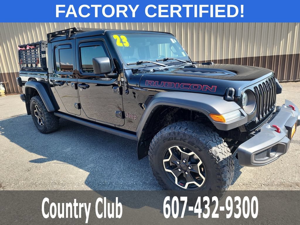 Used 2023 Jeep Gladiator Rubicon w/ LED Lighting Group AWD/4WD image 2