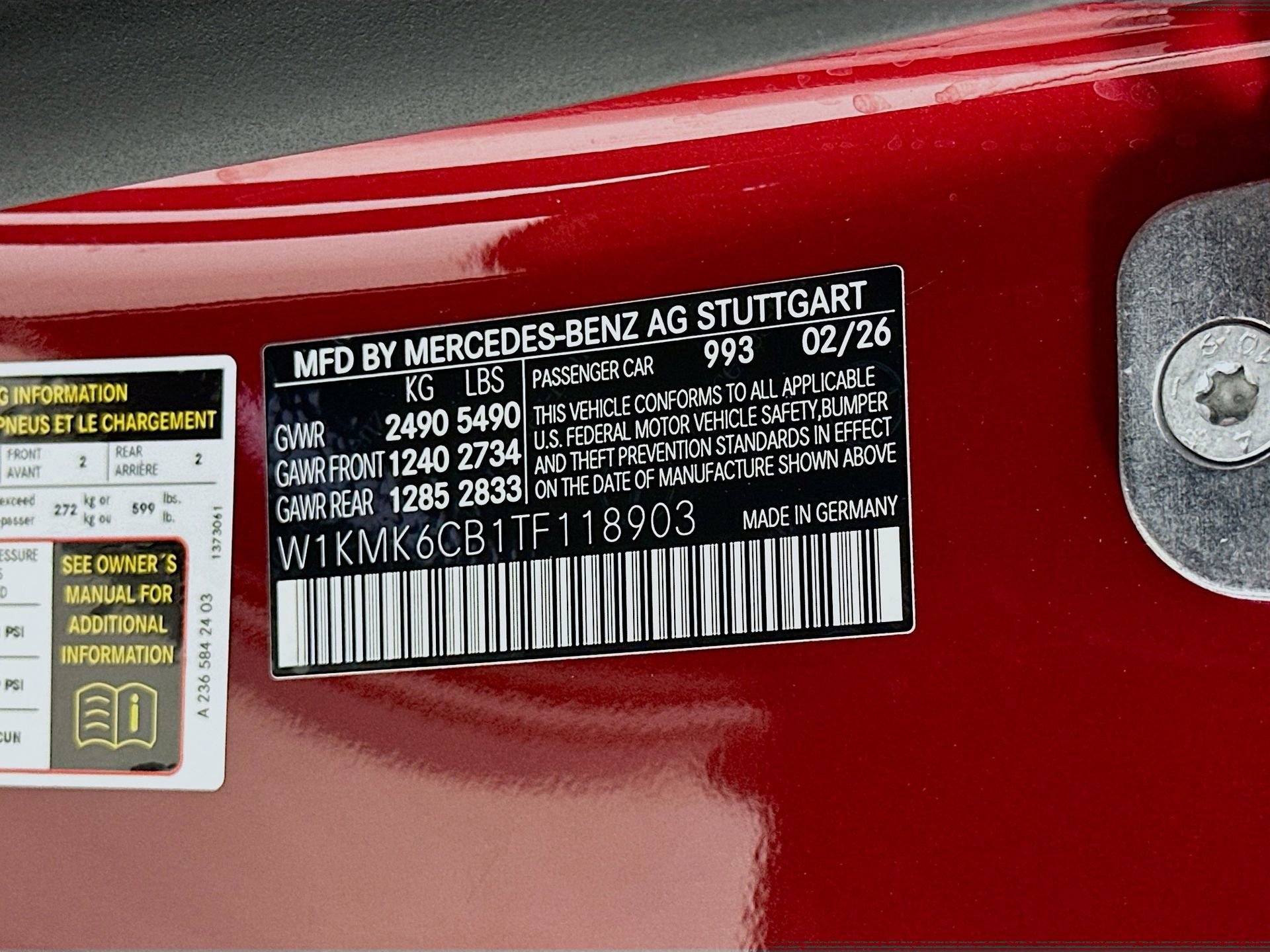 New 2026 Mercedes-Benz CLE 53 AMG 4MATIC Cabriolet image 34
