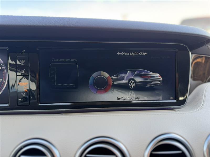 Used 2015 Mercedes-Benz S 550 4MATIC Coupe w/ Sport Package image 35