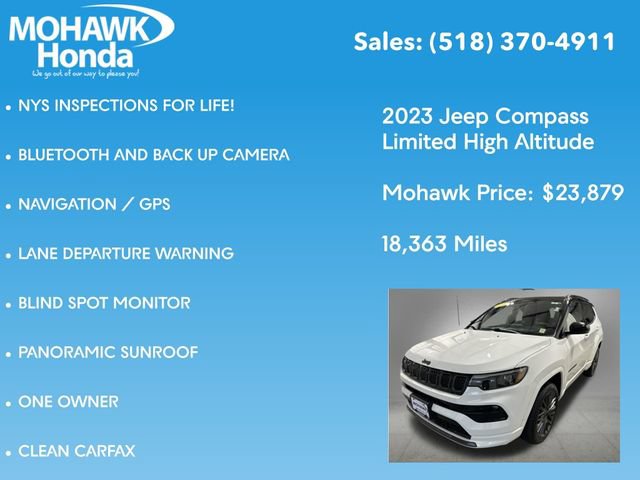 Used 2023 Jeep Compass High Altitude AWD/4WD image 7