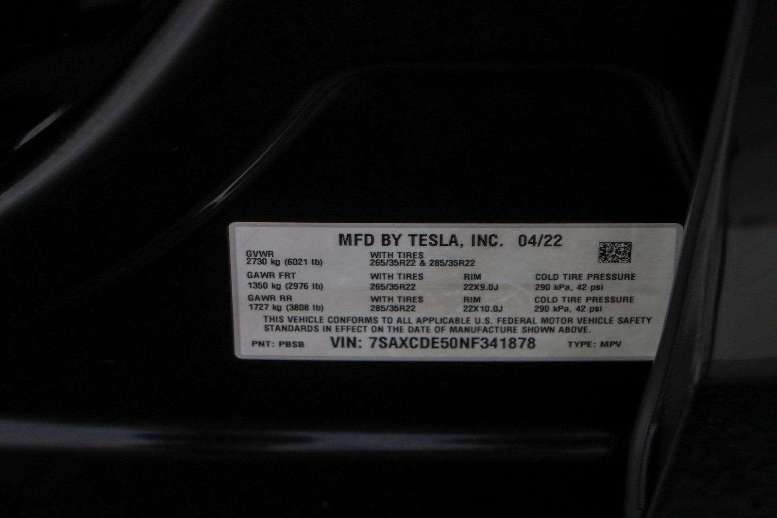 Used 2022 Tesla Model X AWD/4WD image 28