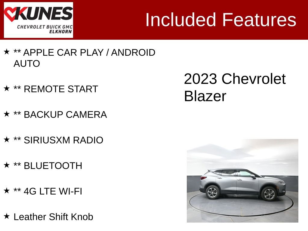 Used 2023 Chevrolet Blazer LT FWD image 2