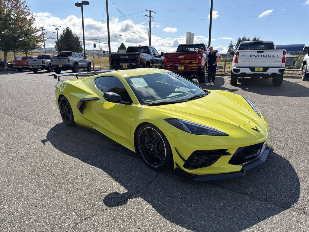 Certified 2022 Chevrolet Corvette Stingray Premium Cpe w/ Z51 Performance Package RWD image 4