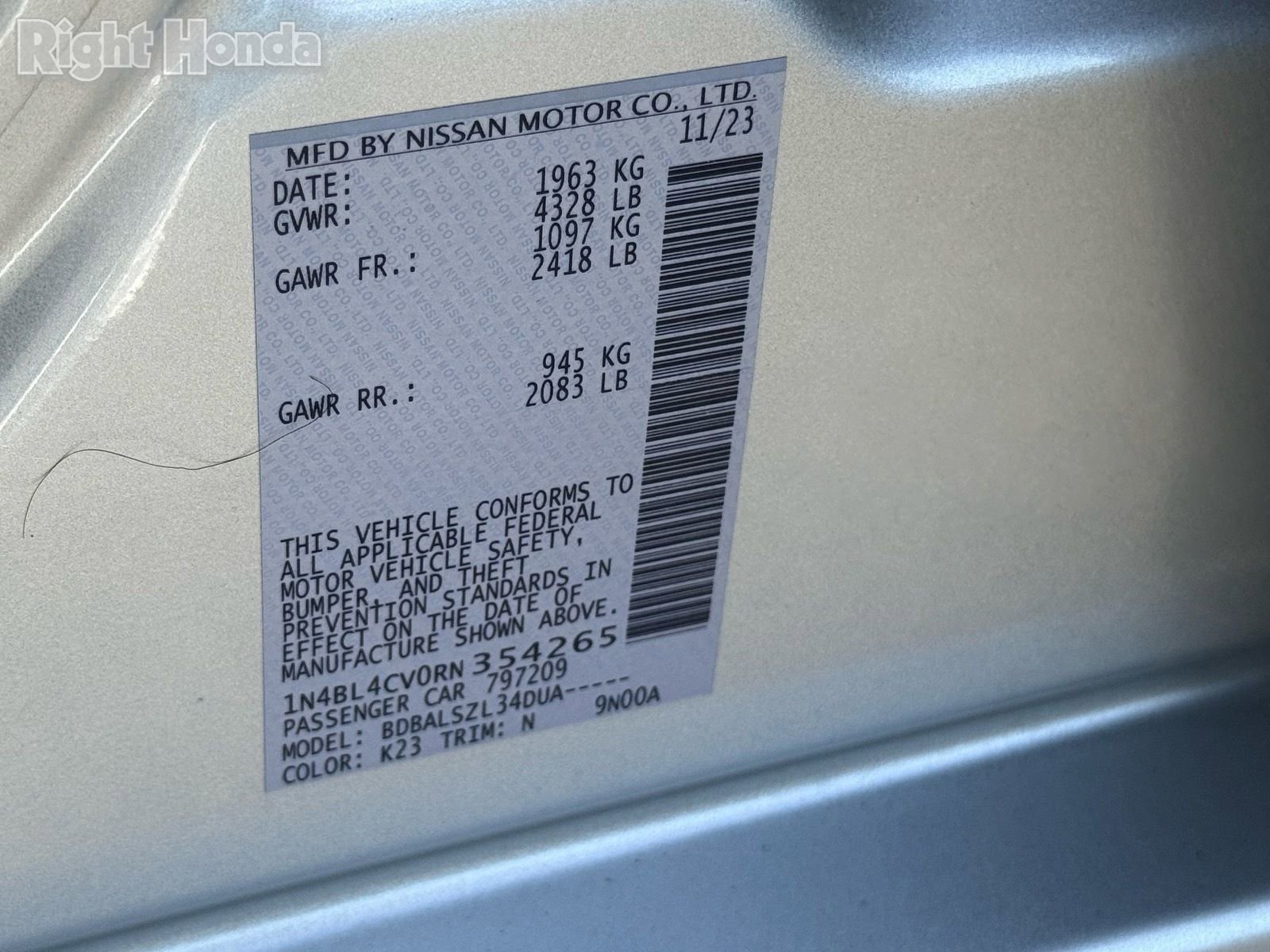 Used 2024 Nissan Altima 2.5 SR image 34