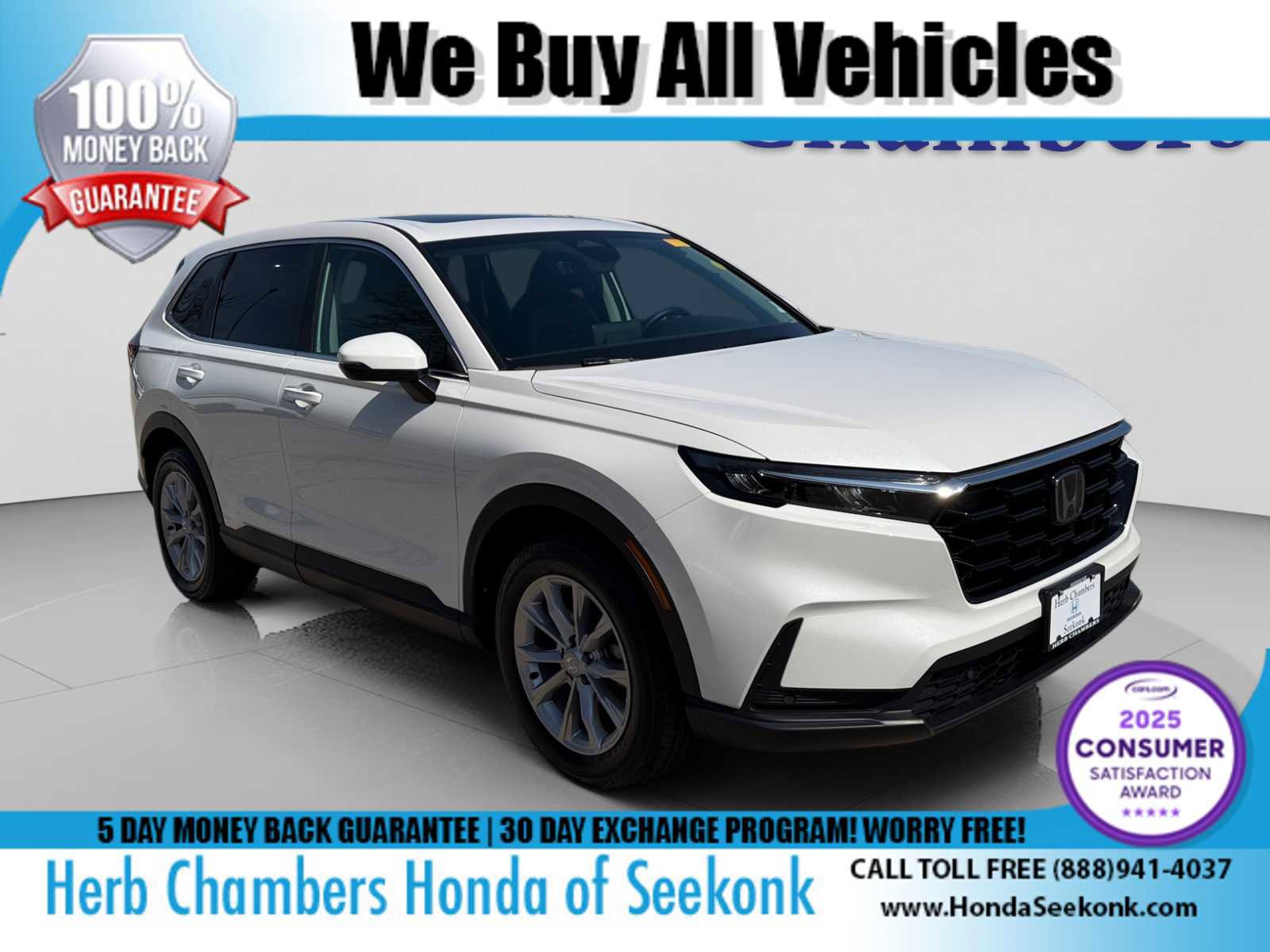 Used 2025 Honda CR-V EX-L image 1