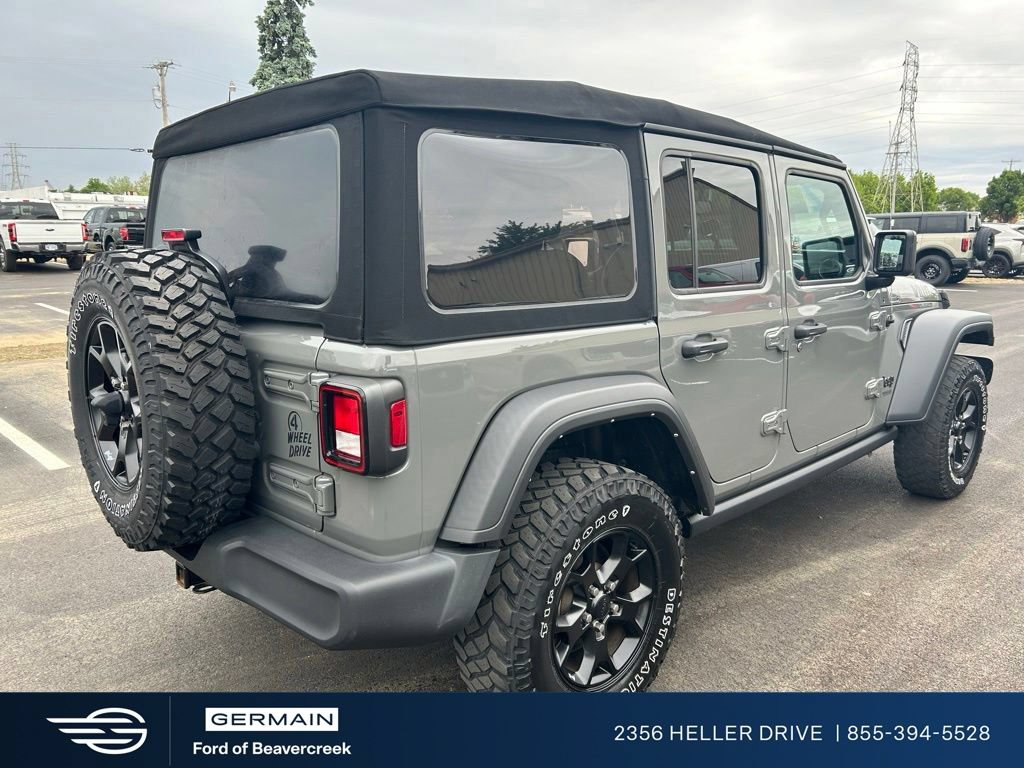 Used 2022 Jeep Wrangler Unlimited Sport AWD/4WD image 6
