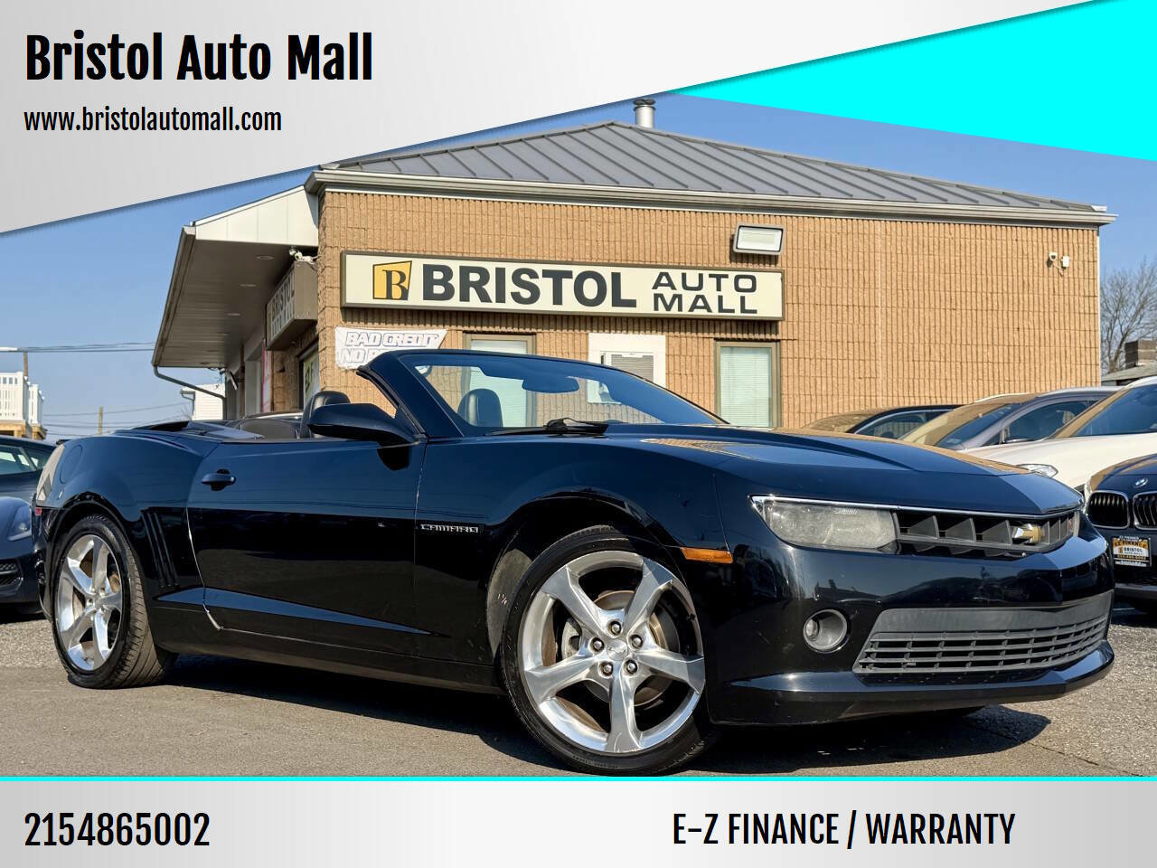 Used 2014 Chevrolet Camaro LT w/ RS Package image 1