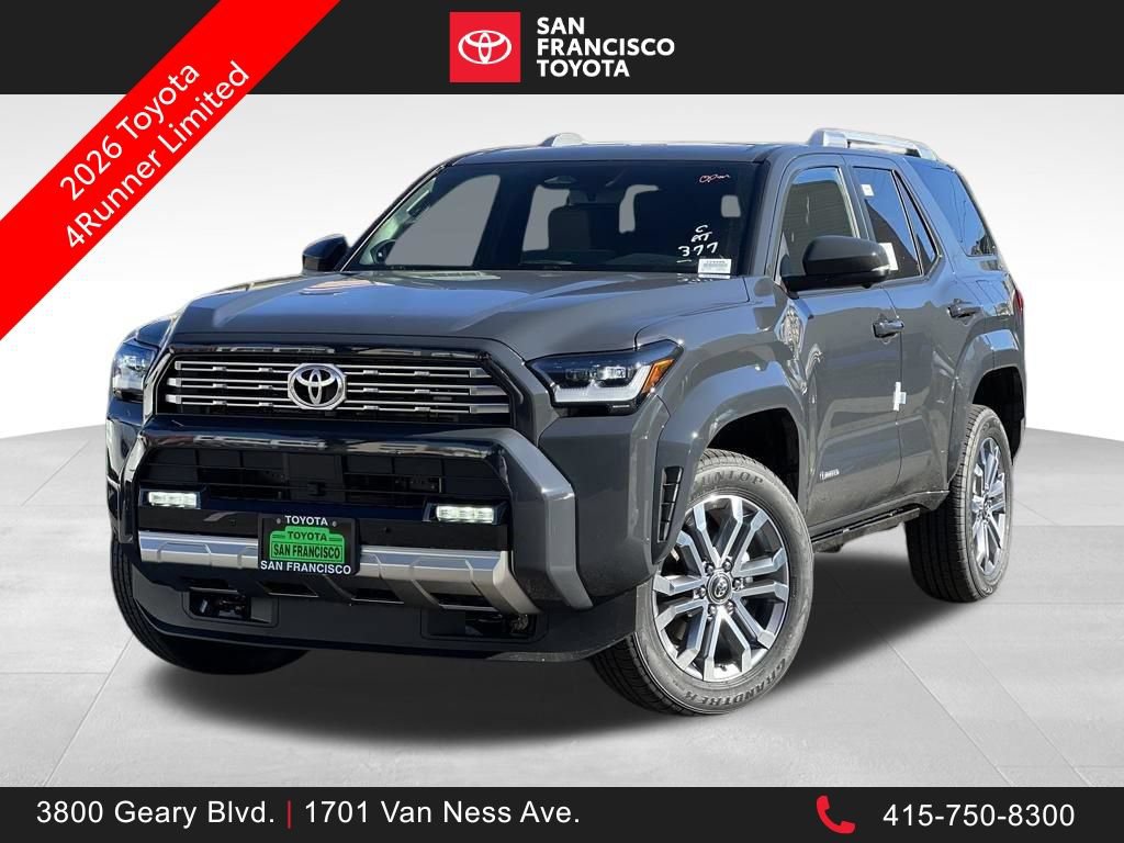 New 2026 Toyota 4Runner Limited
