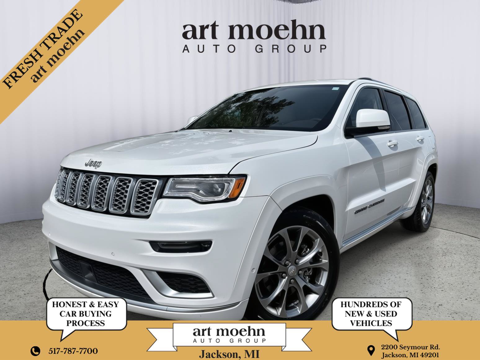 Used 2021 Jeep Grand Cherokee Summit w/ Platinum Series Group AWD/4WD image 1