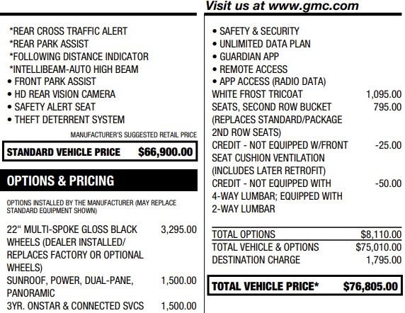Certified 2023 GMC Yukon XL SLT AWD/4WD image 2