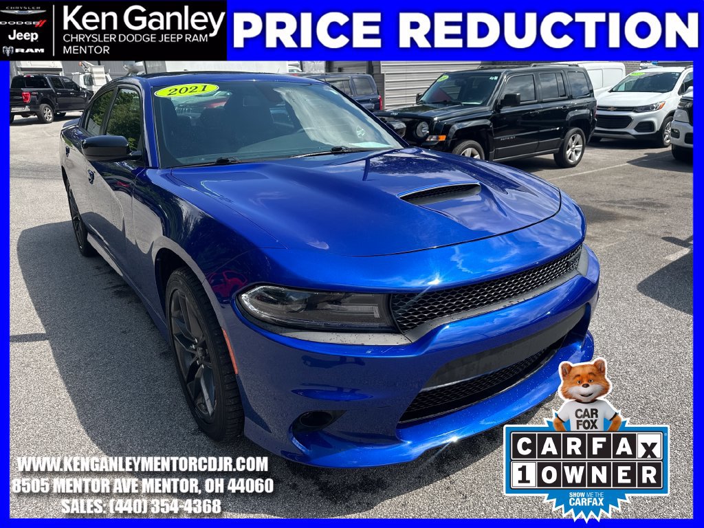 Certified 2021 Dodge Charger GT w/ Blacktop Package AWD/4WD image 1