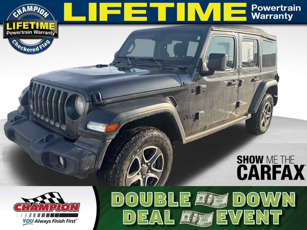 Used 2021 Jeep Wrangler Unlimited Sport image 1