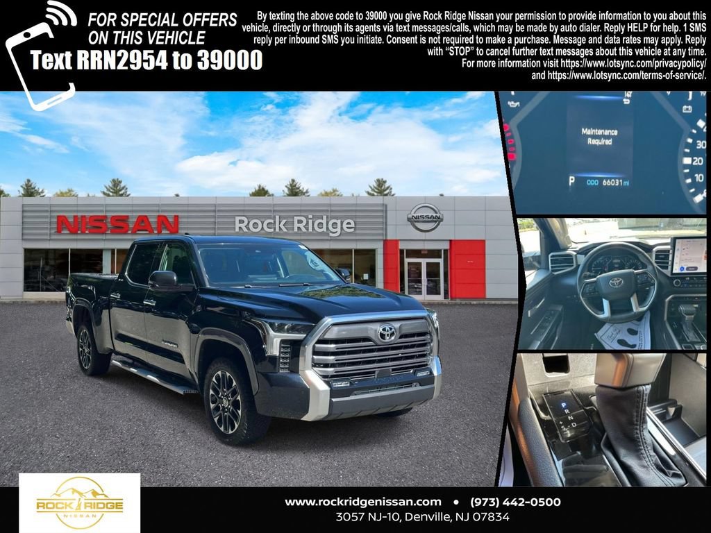 Used 2022 Toyota Tundra Limited w/ Power Package