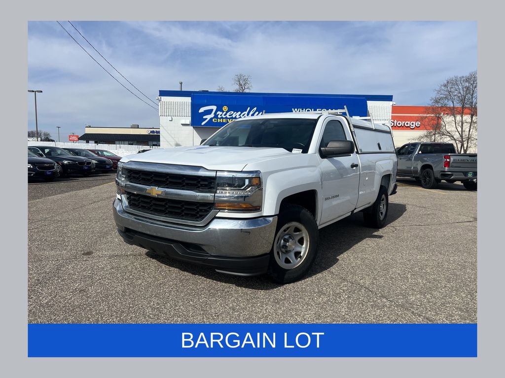Used 2017 Chevrolet Silverado 1500 W/T w/ Chrome Bumper Package