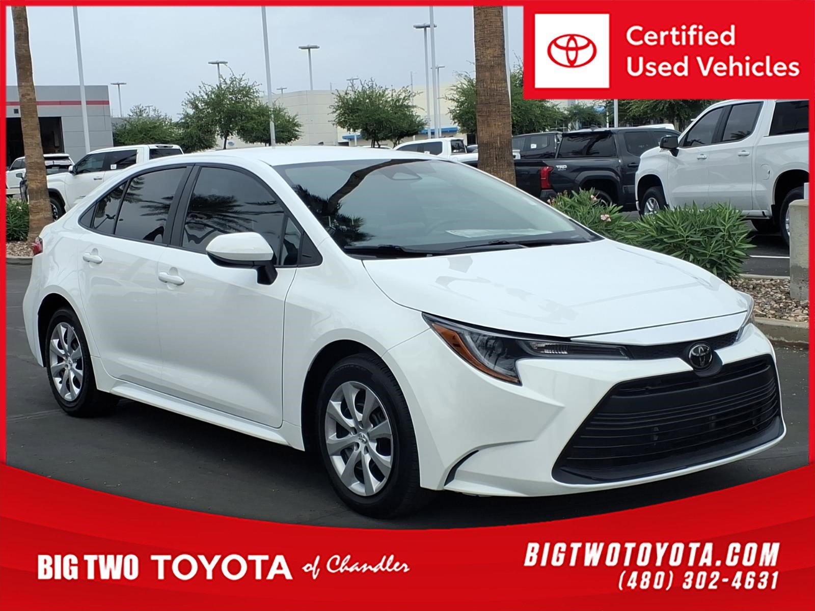 Certified 2025 Toyota Corolla LE FWD image 1