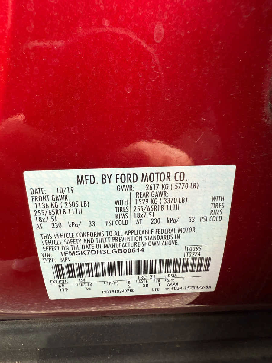 Used 2020 Ford Explorer XLT w/ Equipment Group 202A image 35