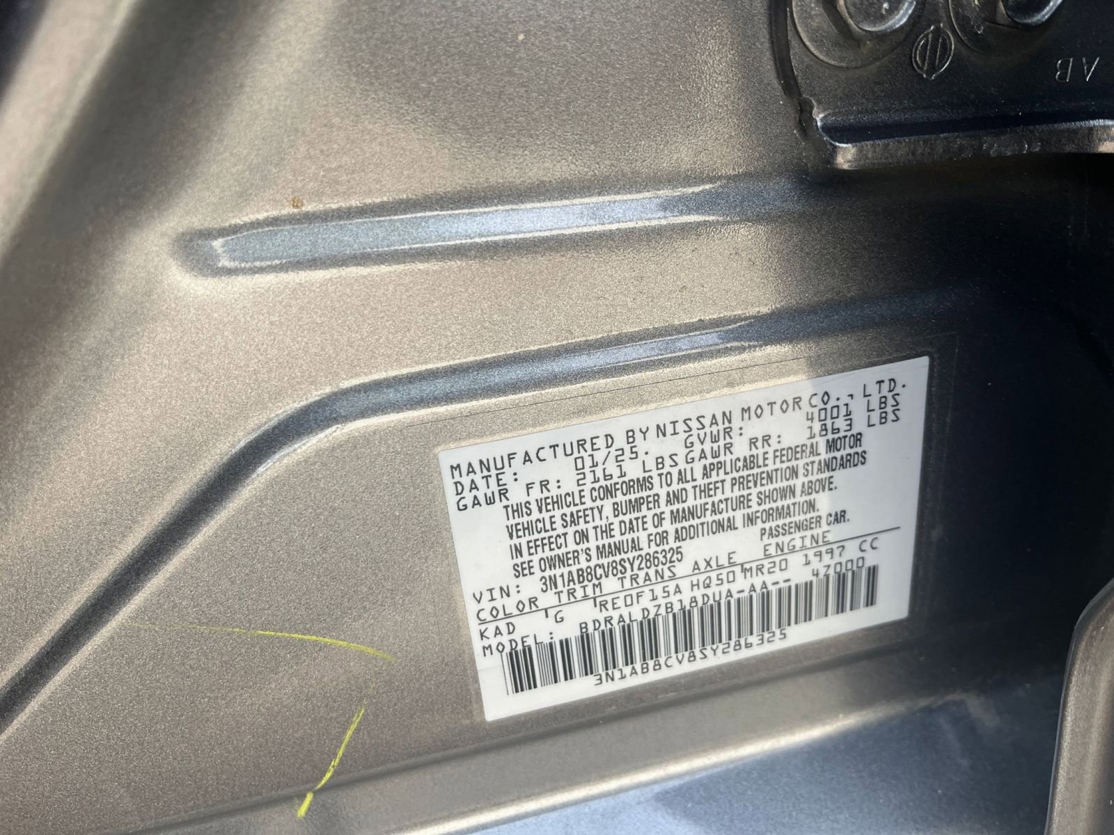 Used 2025 Nissan Sentra SV image 23