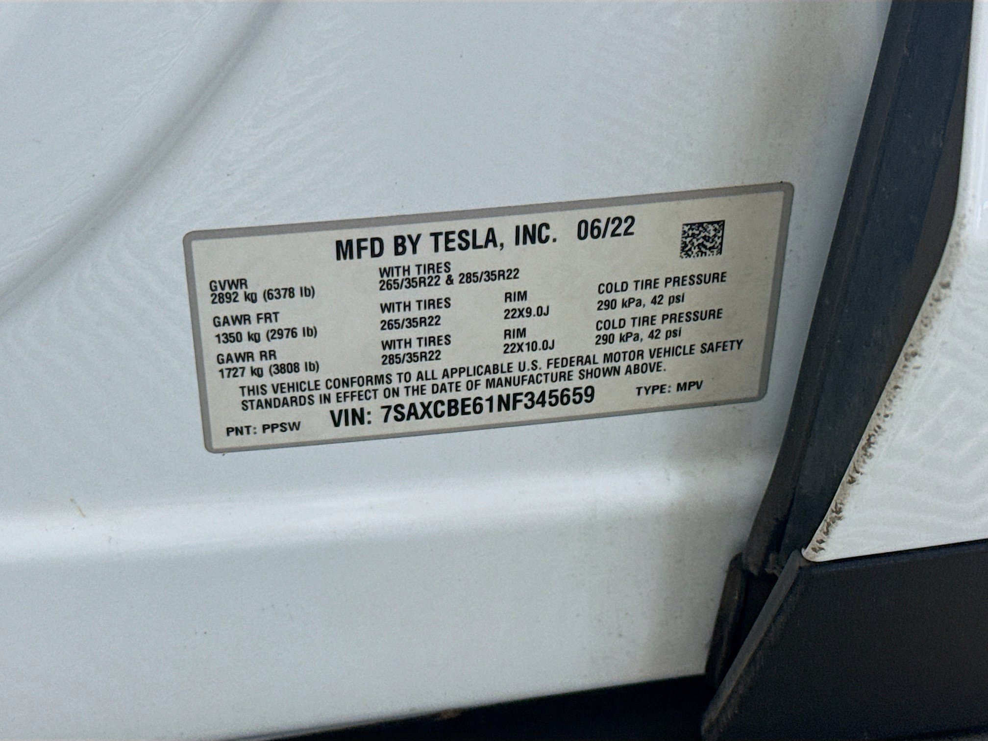 Used 2022 Tesla Model X Plaid AWD/4WD image 36