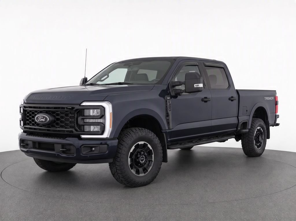 Used 2025 Ford F350 XLT w/ Black Appearance Package AWD/4WD image 3