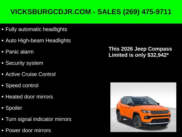 New 2026 Jeep Compass Limited image 22