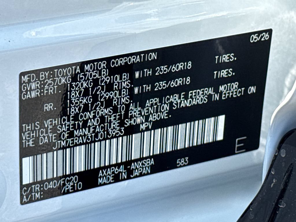 New 2026 Toyota RAV4 SE AWD/4WD image 30