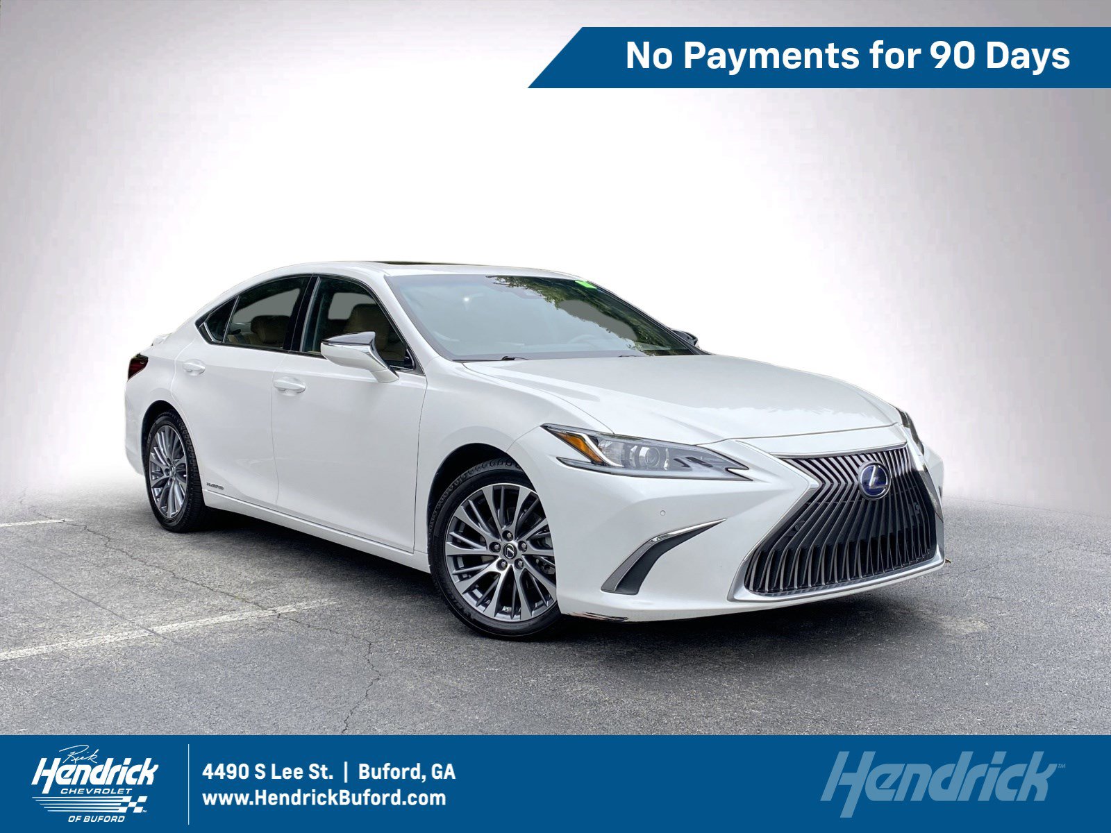 Used 2020 Lexus ES 300h w/ Premium Package FWD image 1