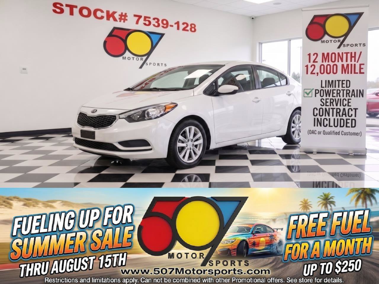 Used 2014 Kia Forte LX w/ Popular Package FWD image 1