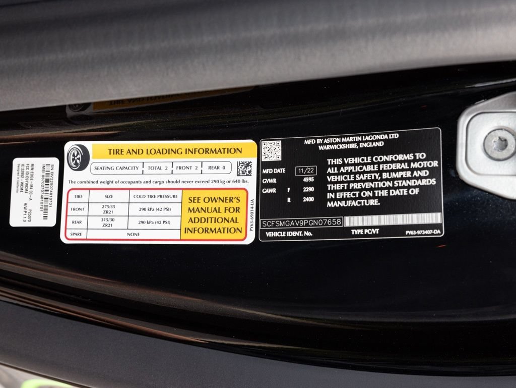 Used 2023 Aston Martin V12 Vantage RWD image 64