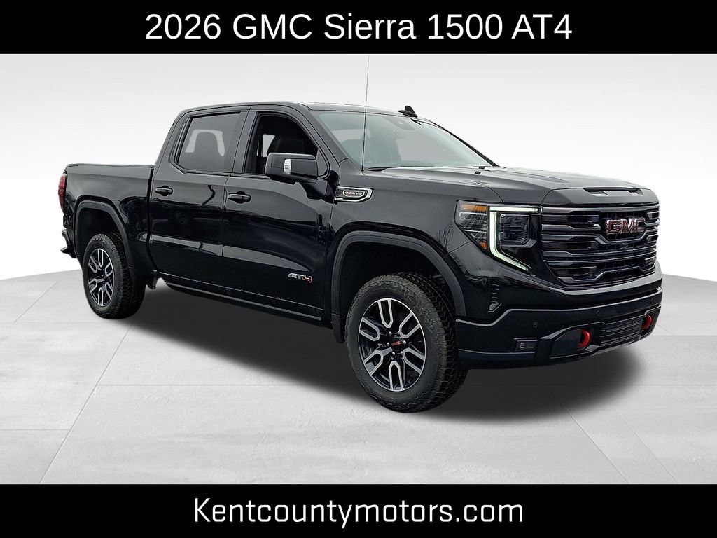 New 2026 GMC Sierra 1500 AT4 w/ Technology Package AWD/4WD 360° Tour