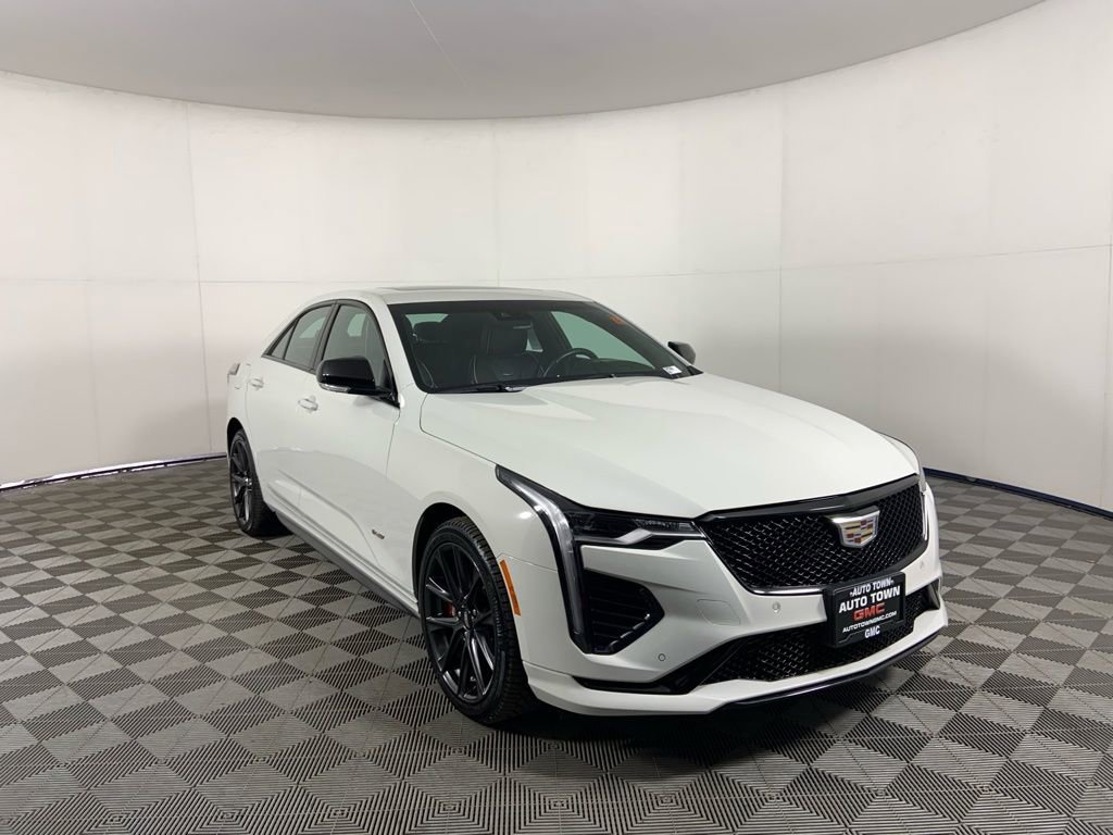 Used 2022 Cadillac CT4 V w/ Technology Package image 1