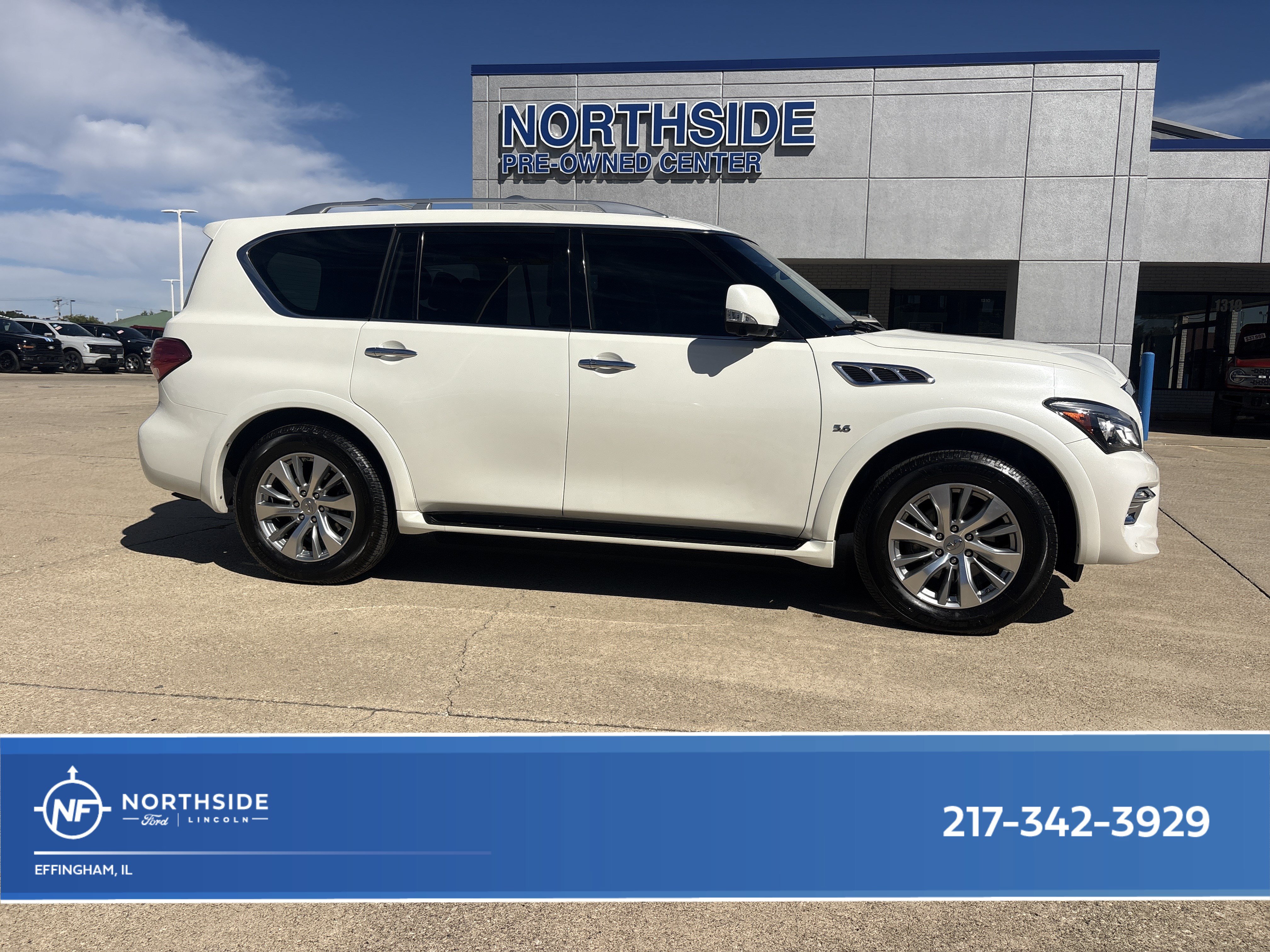 Used 2017 INFINITI QX80 4WD w/ Driver Assistance Package