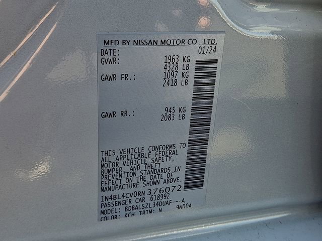 Used 2024 Nissan Altima 2.5 SR w/ SR Premium Package FWD image 29