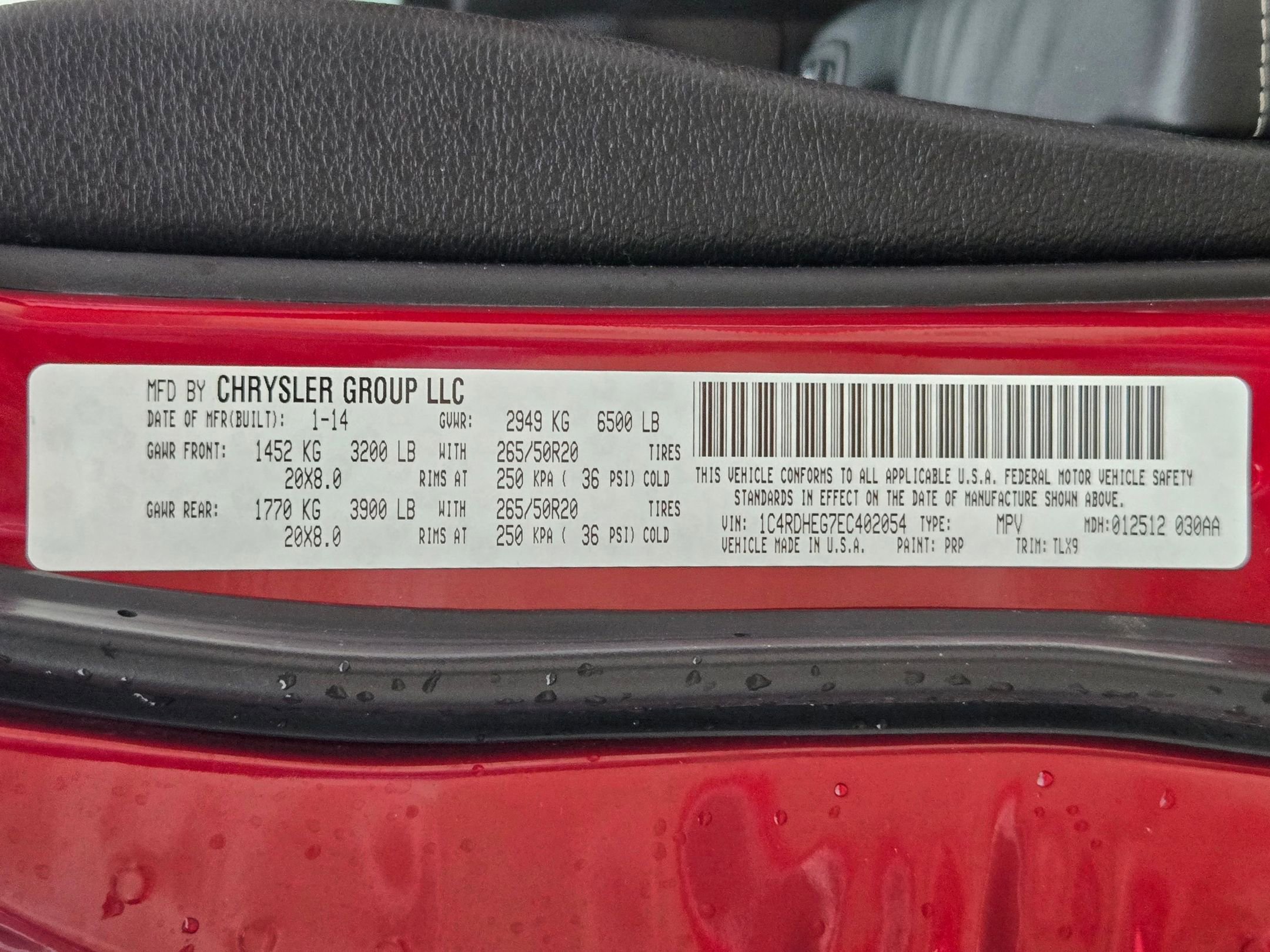 Used 2014 Dodge Durango Citadel RWD image 33
