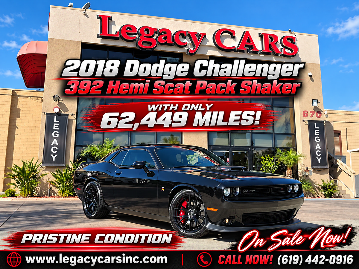 Used 2018 Dodge Challenger R/T Scat Pack RWD image 2