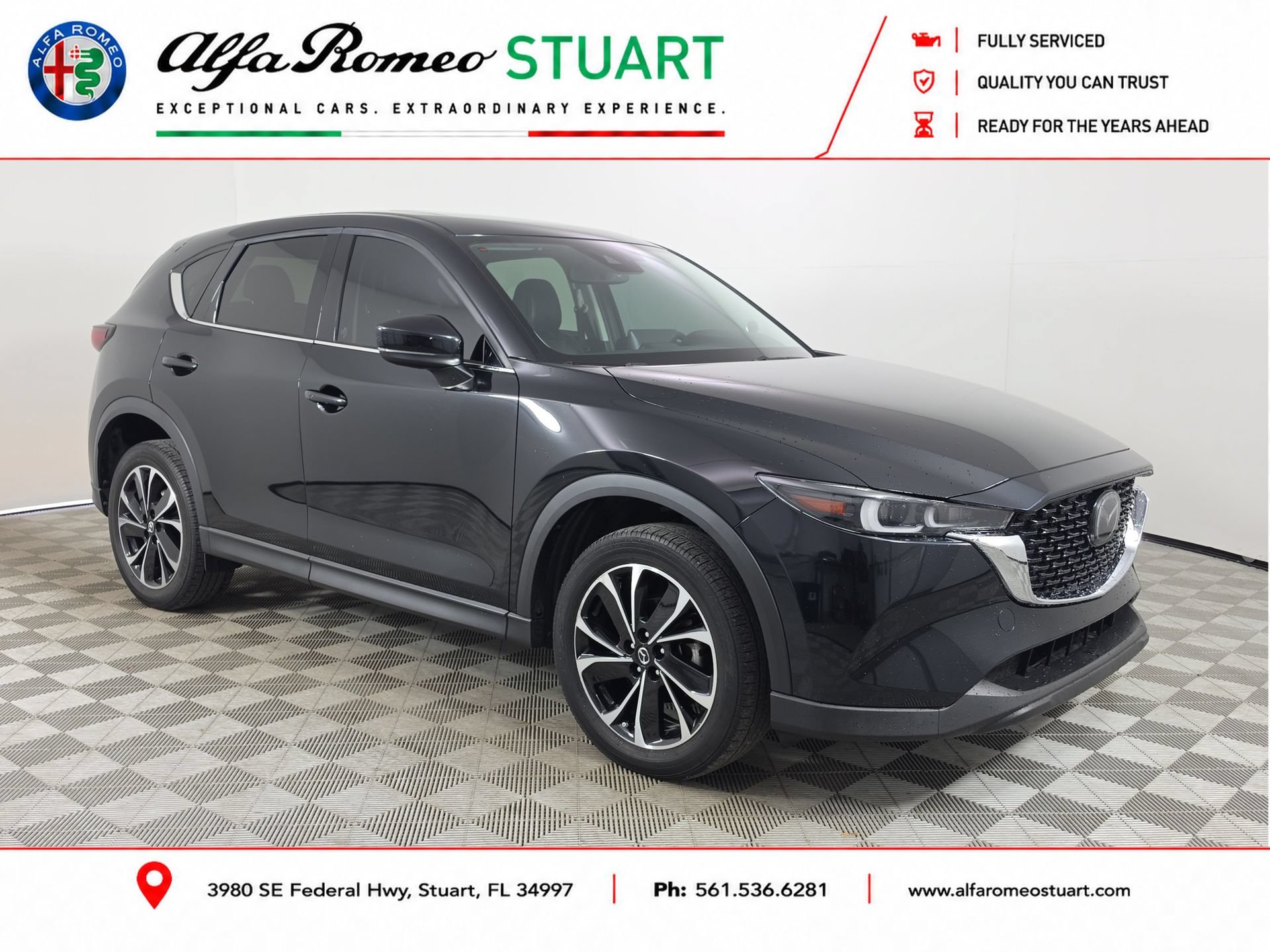 Used 2022 MAZDA CX-5 AWD 2.5 S w/ Premium Package
