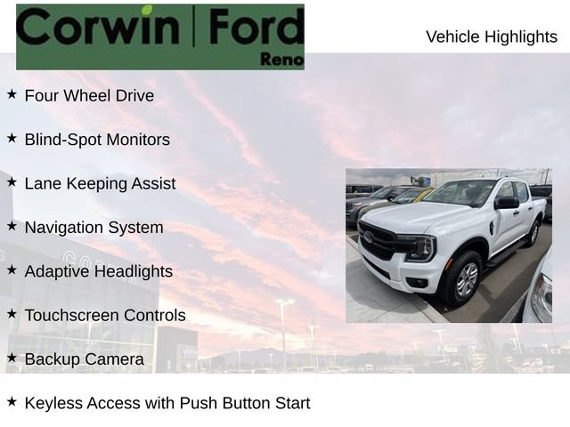 Certified 2025 Ford Ranger XL w/ Trailer Tow Package AWD/4WD image 6