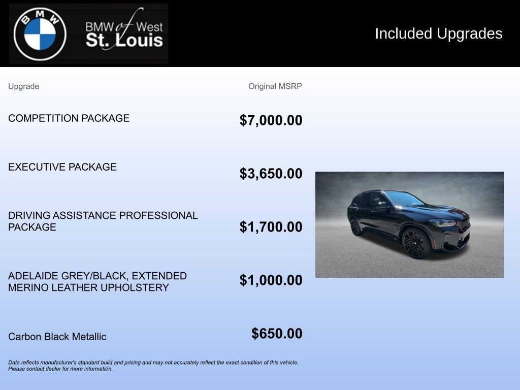 Used 2024 BMW X3 M w/ Competition Package image 20