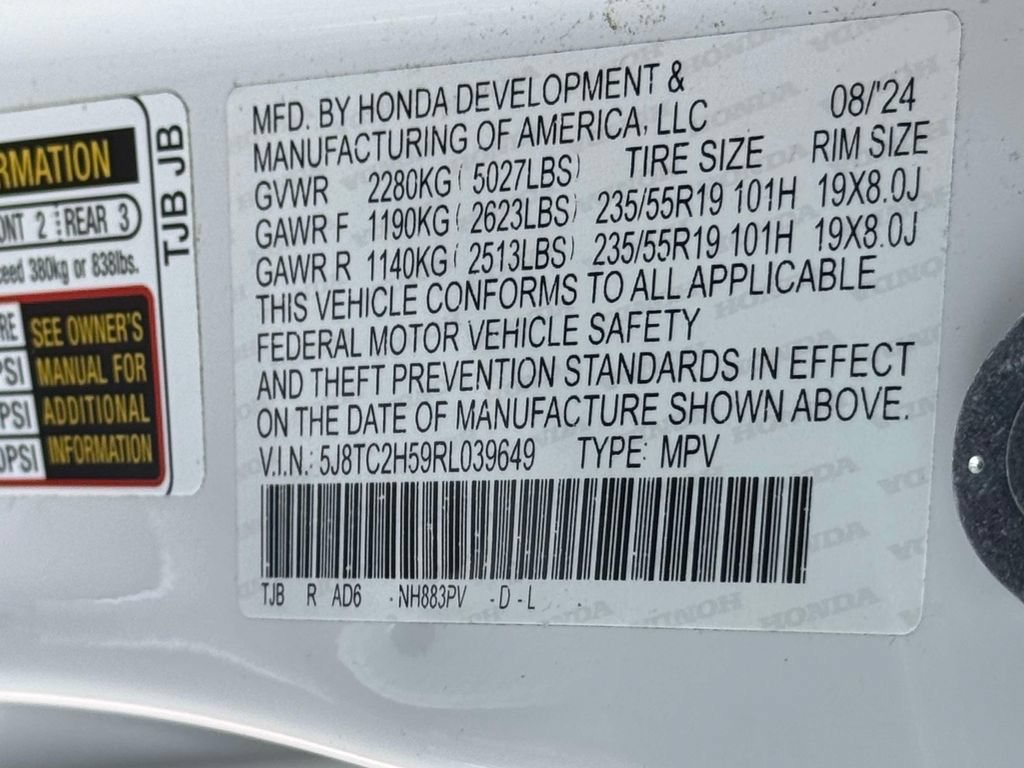 Certified 2024 Acura RDX w/ Technology Package AWD/4WD image 32