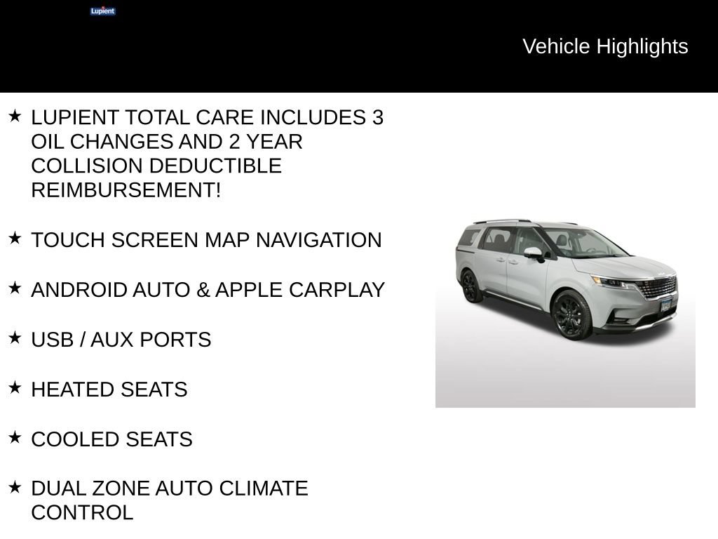 Used 2023 Kia Carnival SX FWD image 8