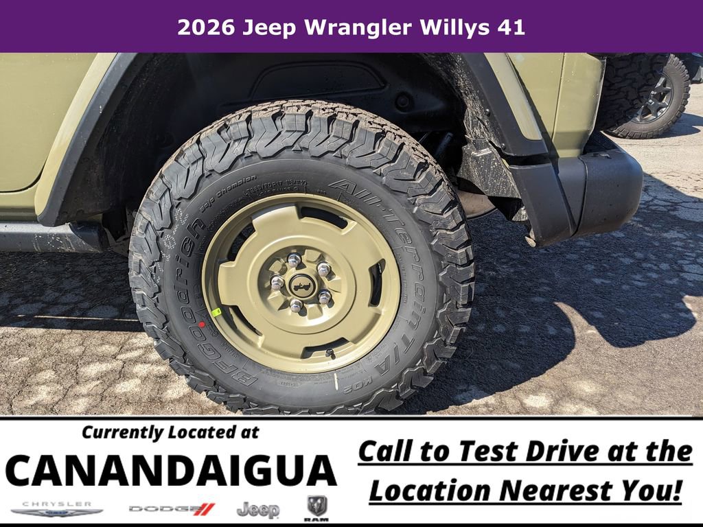New 2026 Jeep Wrangler Unlimited Sport AWD/4WD image 32