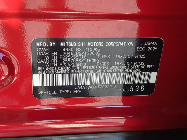 New 2026 Mitsubishi Eclipse Cross LE AWD/4WD image 36