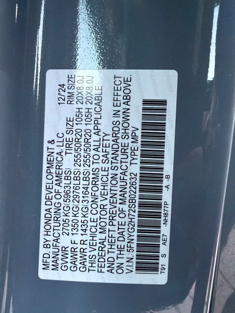 Used 2025 Honda Pilot Touring image 8