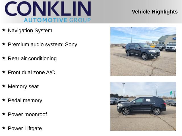 Used 2017 Ford Explorer Platinum image 2