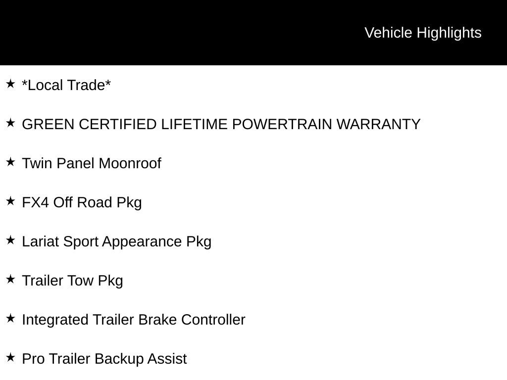 Used 2023 Ford F150 Lariat w/ Equipment Group 502A High AWD/4WD image 4