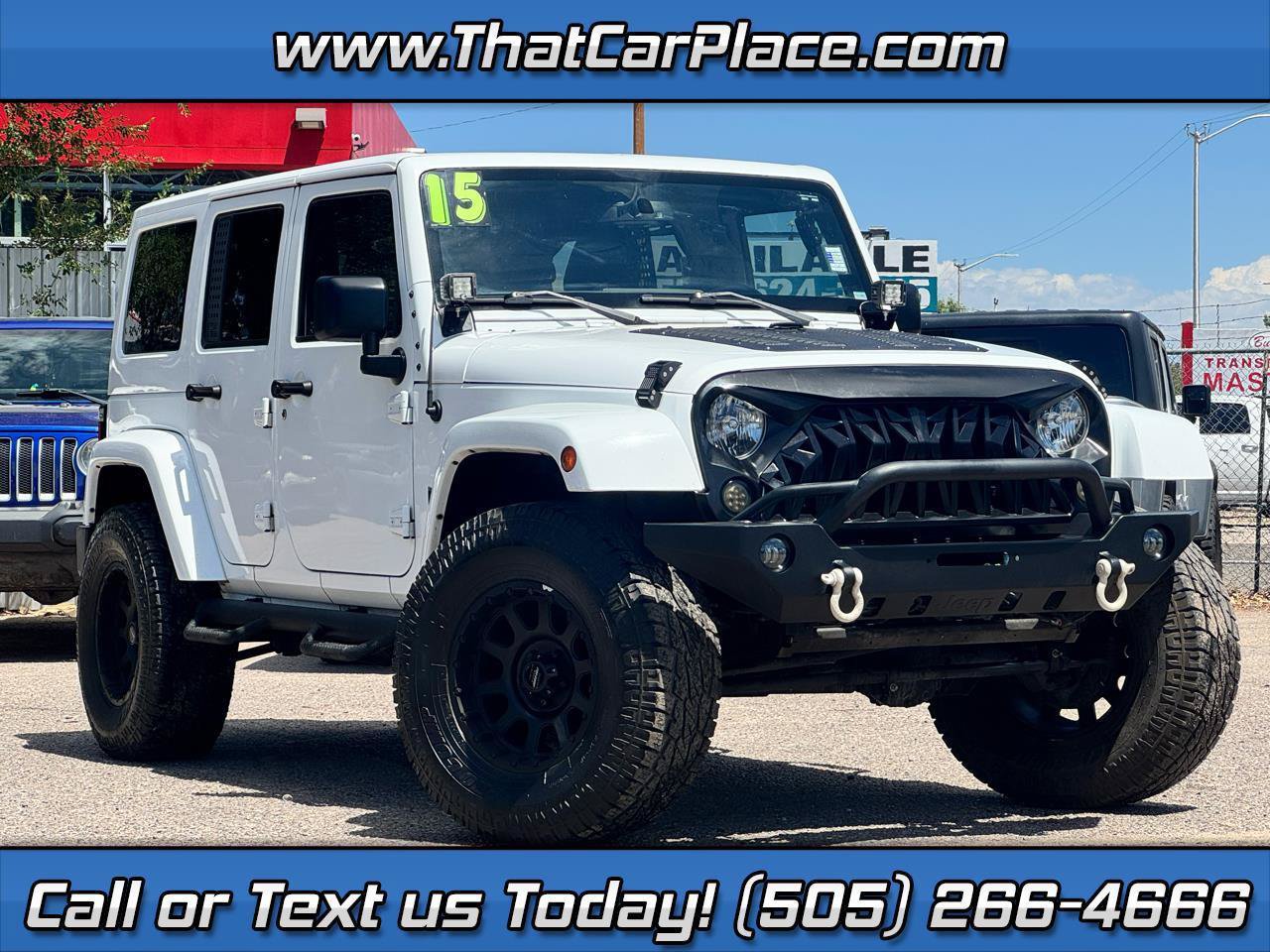 Used 2015 Jeep Wrangler Unlimited Sport w/ Quick Order Package 24S AWD/4WD image 1