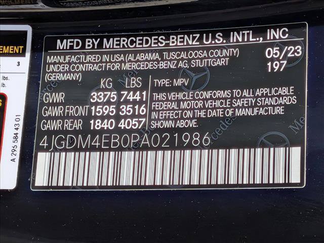 Certified 2023 Mercedes-Benz EQS 580 4MATIC SUV image 23