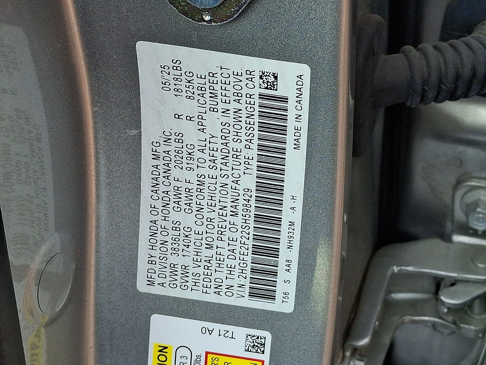Used 2025 Honda Civic LX image 27