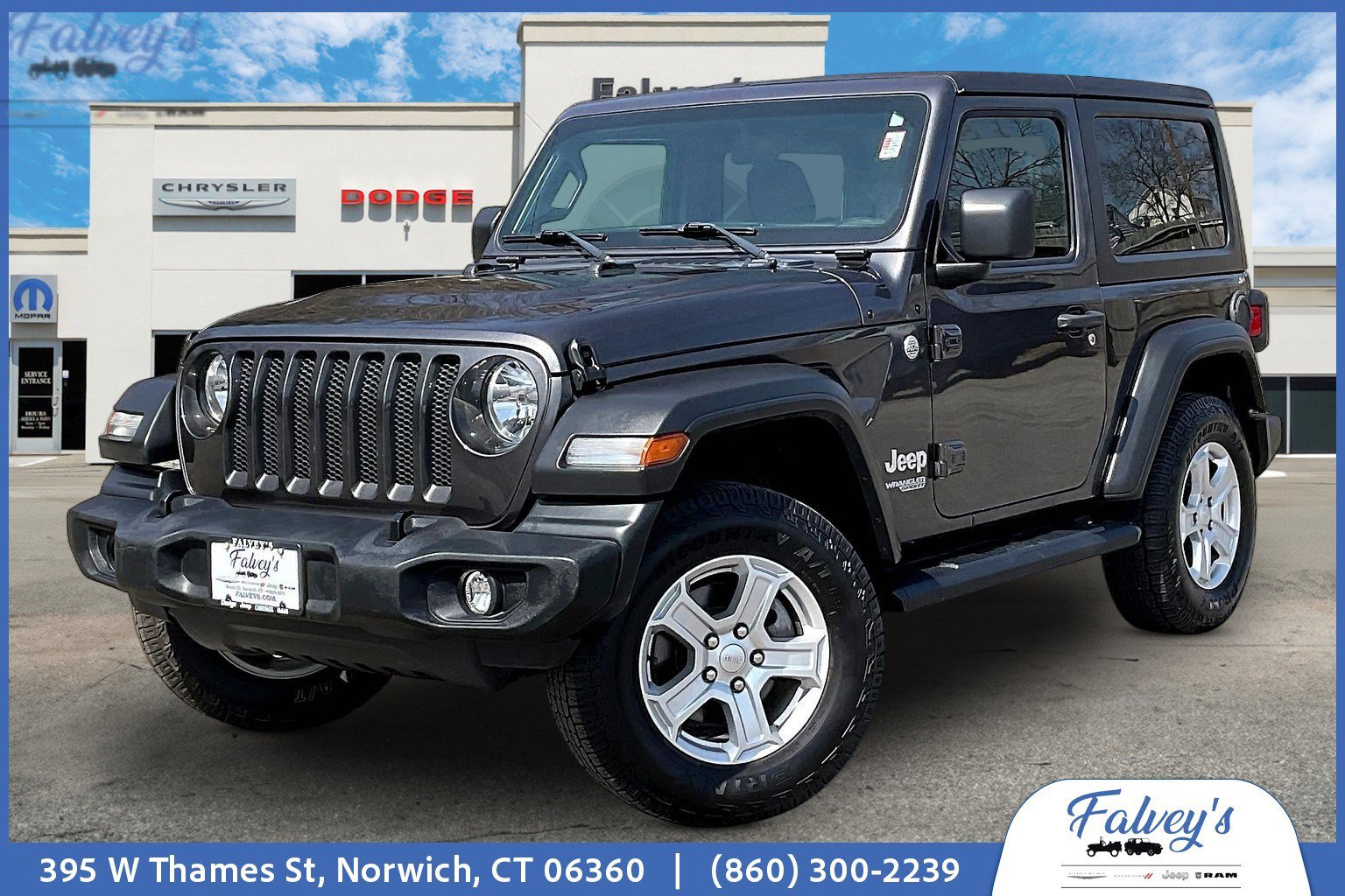 Used 2020 Jeep Wrangler Sport image 1