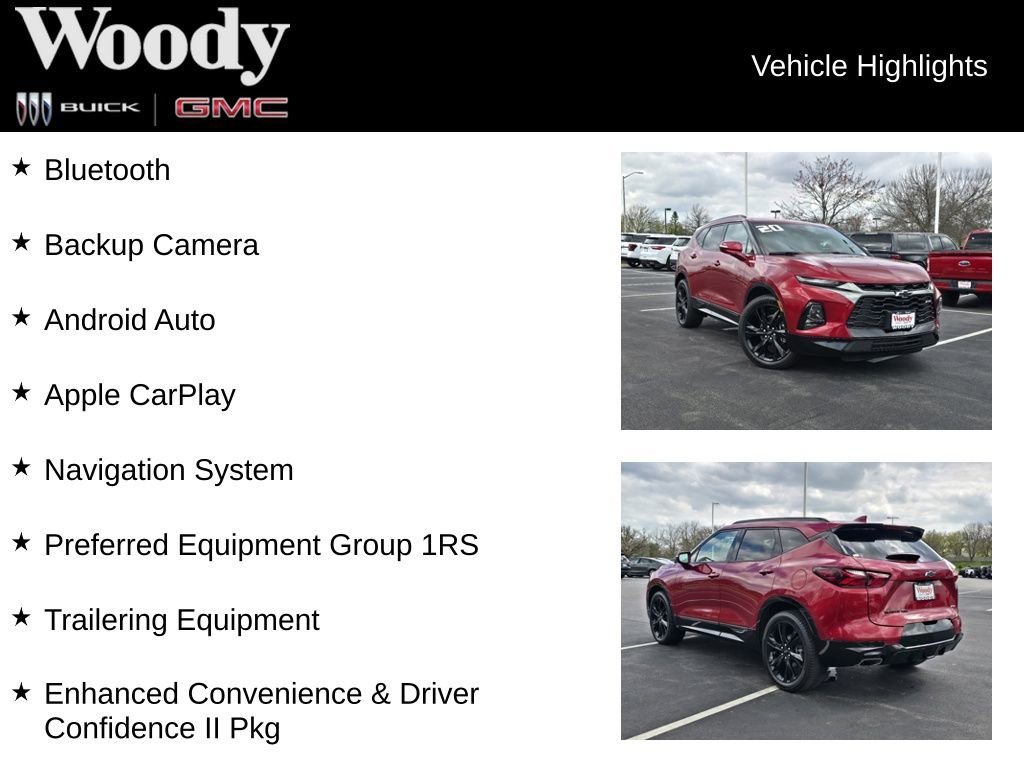Used 2020 Chevrolet Blazer RS image 3